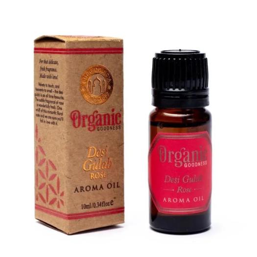 Aceite Aromático Rosas Organic Goodness 10ml