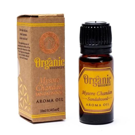 Aceite Aromático Sándalo Organic Goodness 10ml