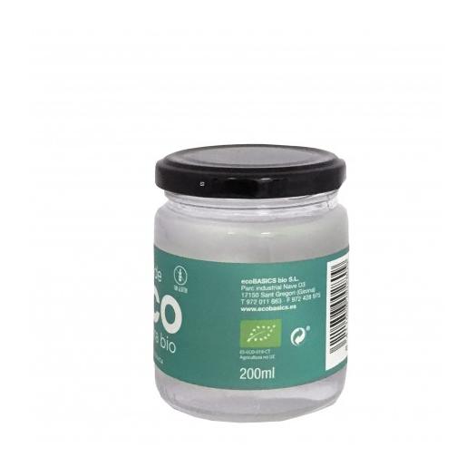 Aceite de Coco Virgen EcoBasics Bio 200 ml