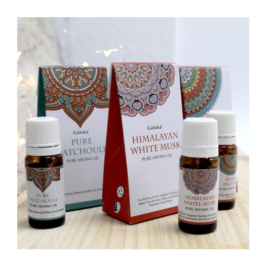 Aceite de Fragancia Rosa Mística Goloka 10ml