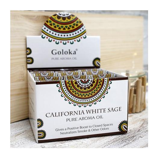 Aceite de Fragancia Salvia Blanca Goloka 10ml