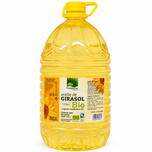 Aceite de Girasol Desodorizado Campomar Bio 5 litros