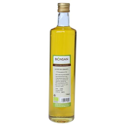 Aceite de Girasol Extra Virgen Bionsan Bio 750ml