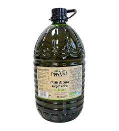 Aceite de Oliva Virgen Extra Arbequina Mas Vell Bio Pet 5 litros