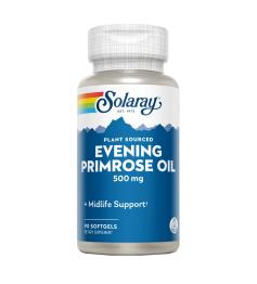 Aceite de Onagra Evening Primrose Oil 500mg Solaray 90 Perlas
