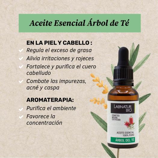 Aceite Esencial de Árbol del Té Labnatur Bio 30ml