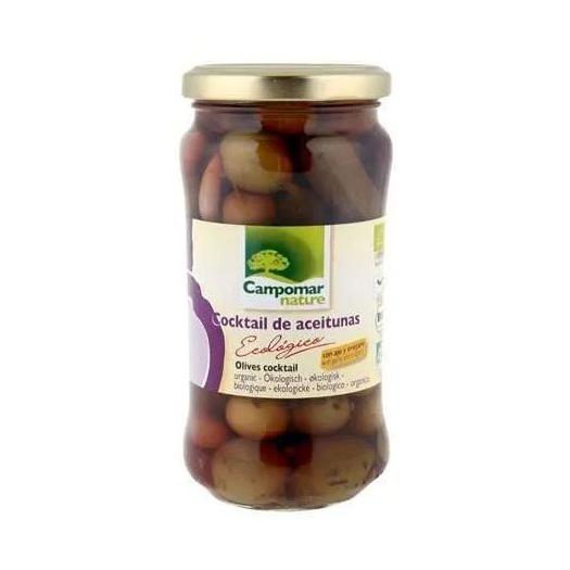 Aceituna Cocktail con Ajo y Orégano Campomar Bio 350g