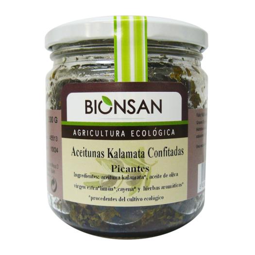 Aceituna Kalamata Confitada Picante Bionsan Bio 200g