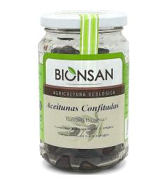 Aceituna Negra Confitada Bionsan Bio 200g