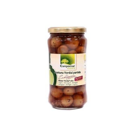 Aceituna Verdial Partida Especias Campomar Bio 350g