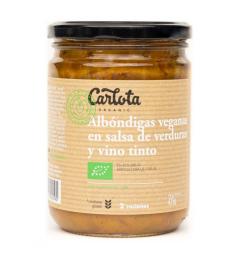 Albóndigas Veganas en Salsa Verduras y Vino Tinto 425g