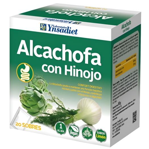 Alcachofa con Hinojo Ynsadiet 20 sobres