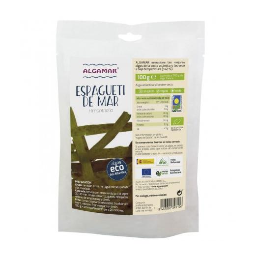 Algas Secas Espagueti de Mar Algamar Bio 100g