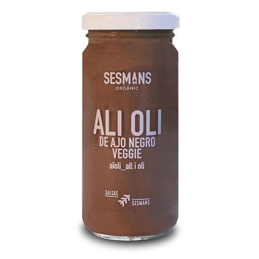 Alioli de Ajo Negro Vegano Sesmans Bio 240ml