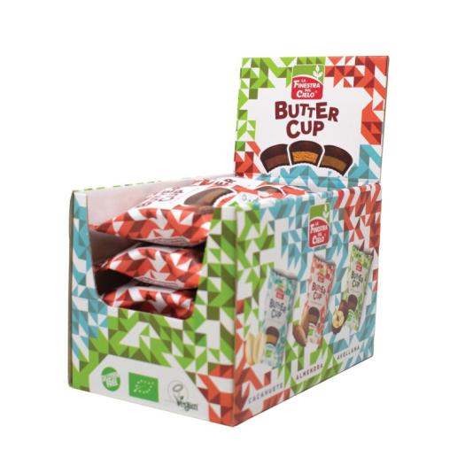 Almendra Butter Cup Sin Gluten La Finestra Bio 25g