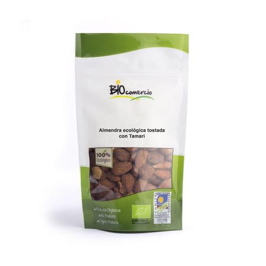 Almendra Tostada con Piel con Tamari Bio 100g