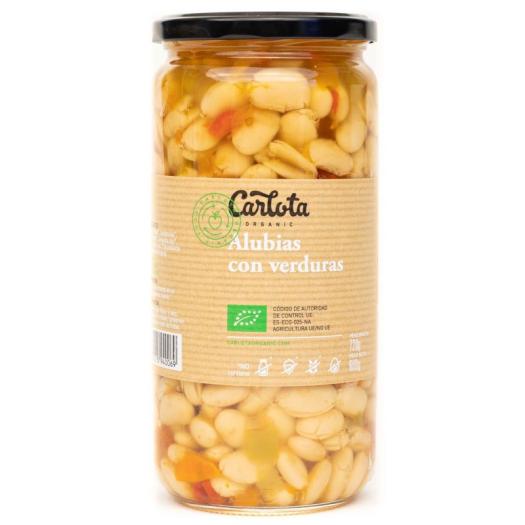Alubias con Verduras Bio 720g