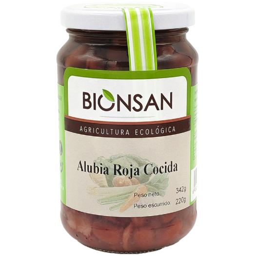 Alubias Rojas Cocidas Bionsan Bio 220g