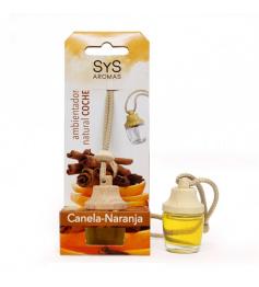 Ambientador Natural para Coche Canela y Naranja SYS 7ml