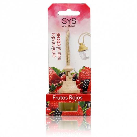 Ambientador Natural para Coche Frutos Rojos SYS 7ml
