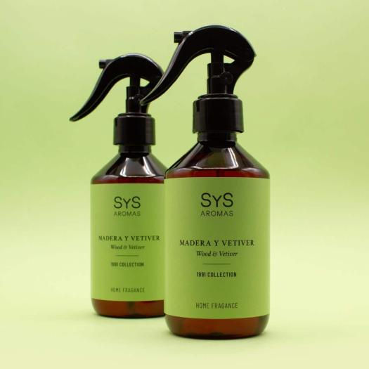 Ambientador Pulverizador 1991 Madera y Vetiver SYS 300ml