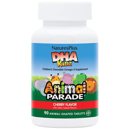Animal Parade DHA Natures Plus 90 Comp Masticables