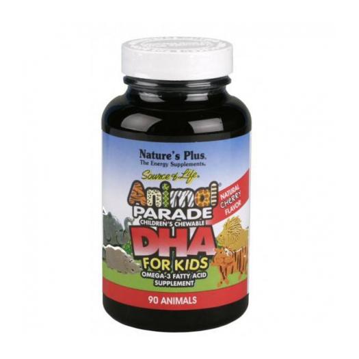 Animal Parade DHA Natures Plus 90 Comp Masticables