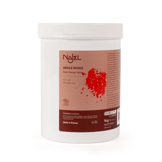 Arcilla Roja Brillo Saludable Najel Bio 1Kg