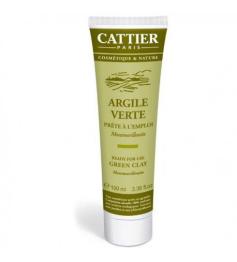 Arcilla Verde lista para su uso tubo Cattier Bio 100ml