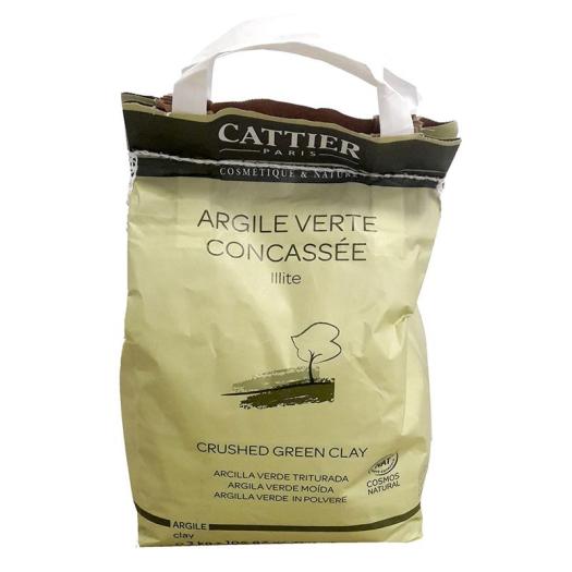 Arcilla Verde Triturada Cattier Bio 3Kg