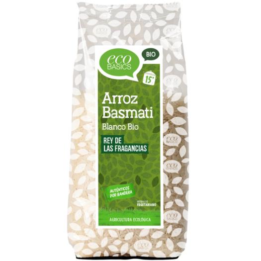 Arroz Basmati Blanco EcoBasics Bio 500g
