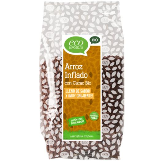 Arroz inflado con chocolate Xoco Pops EcoBasics Bio 300g