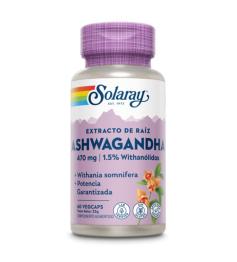 Ashwagandha Solaray 60 VegCaps