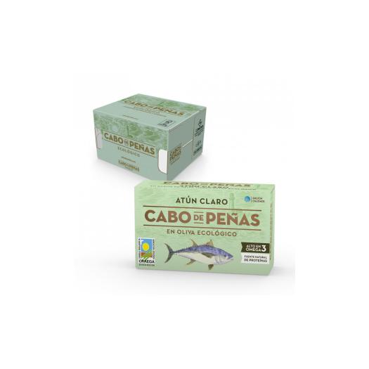 Atún Claro en Aceite de Oliva Cabo de Peñas Bio 111g
