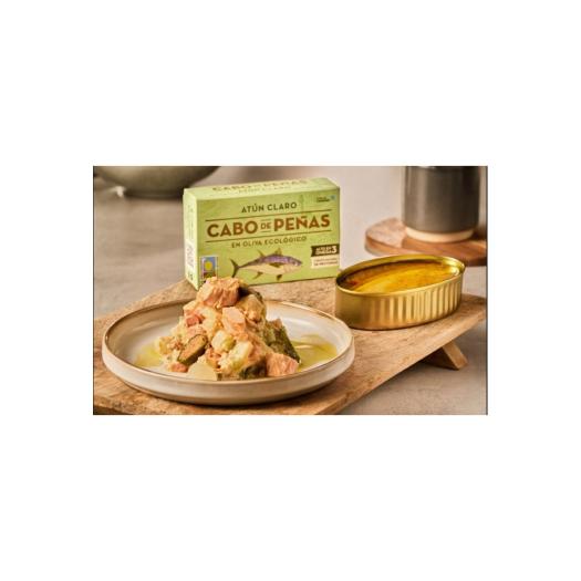 Atún Claro en Aceite de Oliva Cabo de Peñas Bio 111g