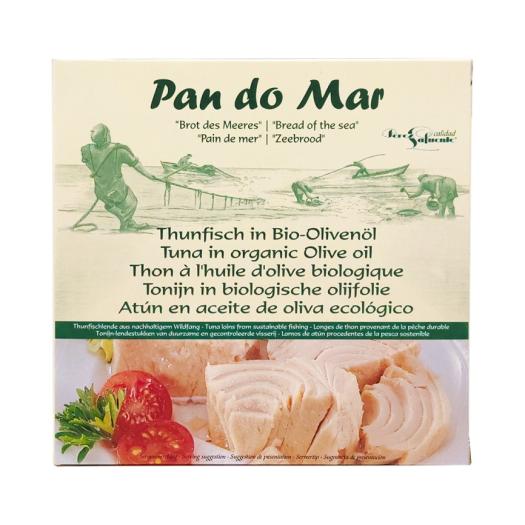 Atún en Aceite de Oliva Grande Pan do Mar Bio 525g