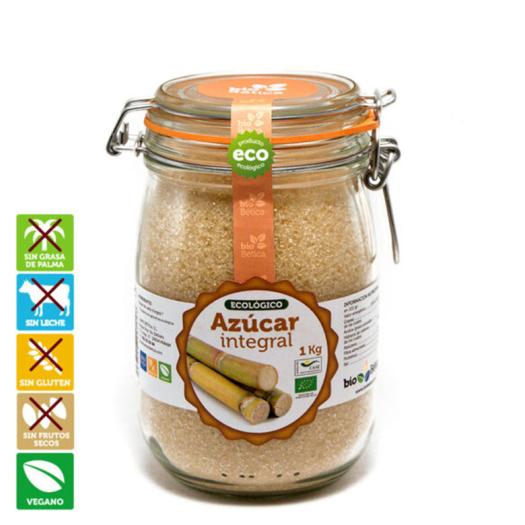 Azúcar Integral en Bote de Cristal BioBética Bio 1kg