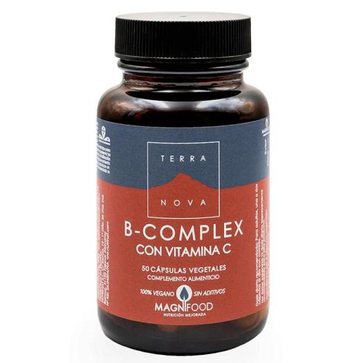 B-Complex con Vitamina C Terranova 50 VCáps
