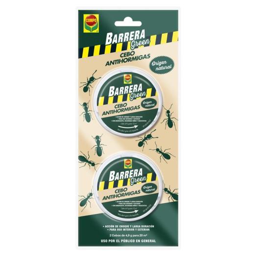 Barrera Green Cebo Antihormigas Compo 2x50g