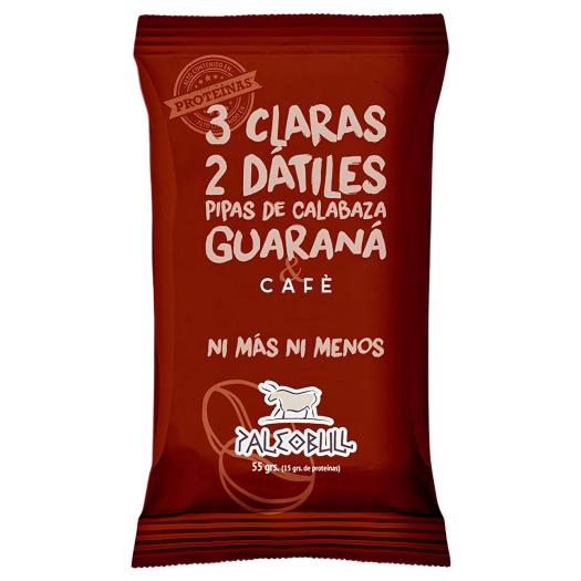 Barrita Café y Guaraná Paleobull 55 g