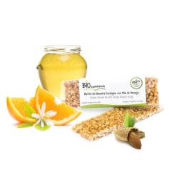 Barrita de Almendras con Miel de Naranjo Bio 25g