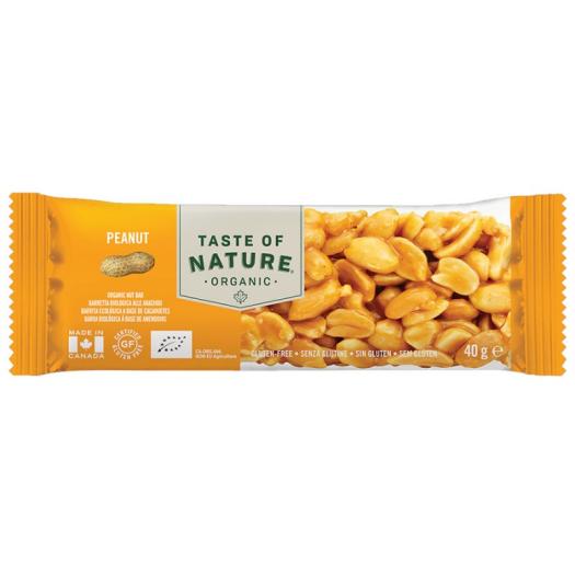 Barrita de Cacahuete Bio Taste of Nature 40g
