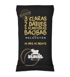 Barrita Melocotón y Baobab Paleobull 50 g