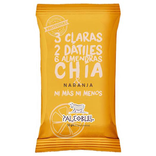 Barrita Naranja y Chía Paleobull 50 g