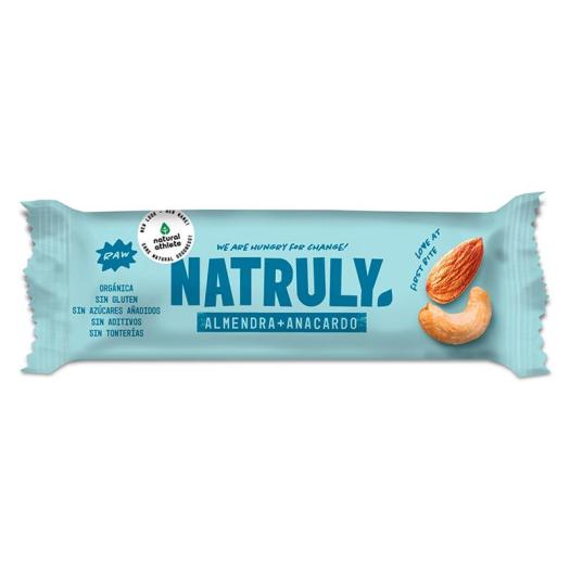 Barrita Raw de Almendras y Anacardos Natruly Bio 40g