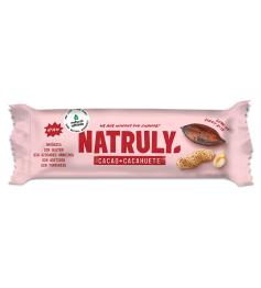 Barrita Raw de Cacao y Cacahuete Natruly Bio 40g