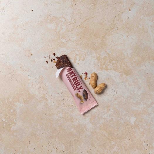 Barrita Raw de Cacao y Cacahuete Natruly Bio 40g