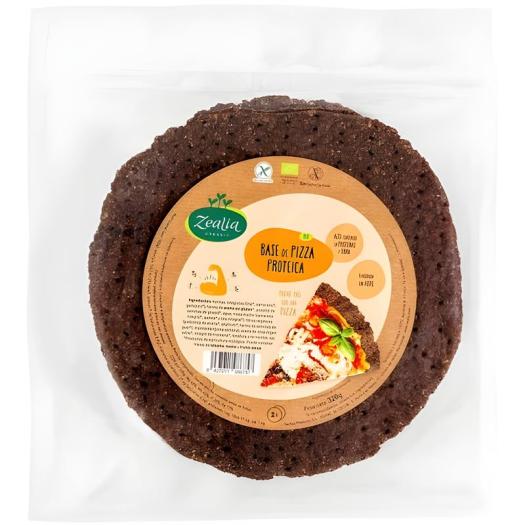 Base de Pizza Proteica Sin Gluten Zealia Bio 360g