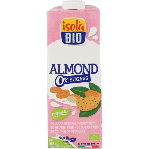 Bebida de Almendra 0% Azúcares IsolaBio Bio 1L