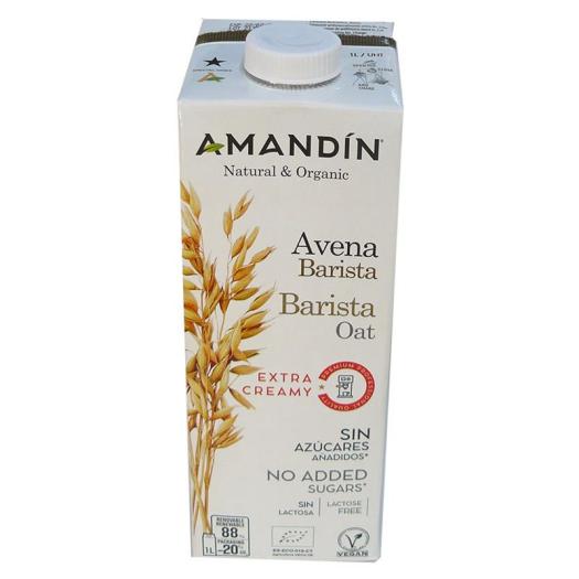 Bebida de Avena Barista 0% Azúcares Amandín Bio 1L